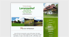 Desktop Screenshot of lorenzenhof.com